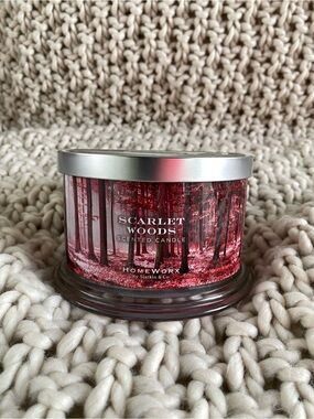 Homeworx Scarlet Woods Scented Candle